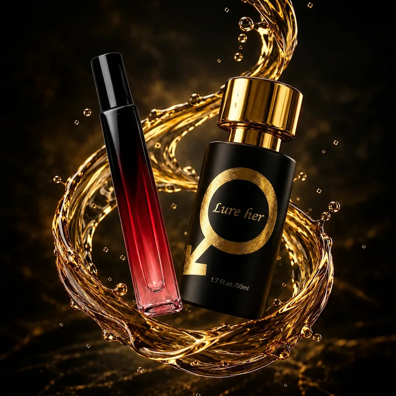 جوج قنينات Lure Her 50ml ومعاهم جوج قنينات Seduction 10ml